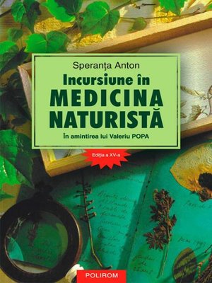 cover image of Incursiune în medicina naturistă
